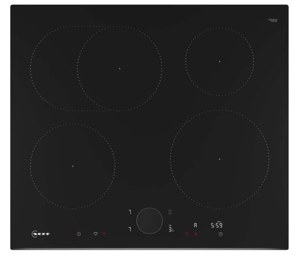 Фото товара: NEFF T56FUF1L0 индукционная поверхность