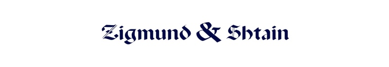 Zigmund & Shtain Новинки 2026 Zigmund & Shtain Новинки 2026