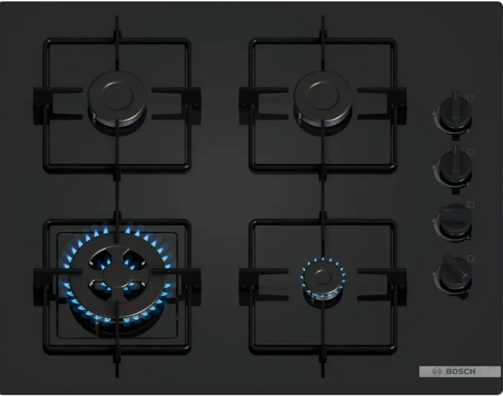 Фото товара: Bosch POH6B6K30 газовая поверхность