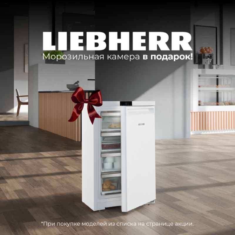 LIEBHERR "Морозильник в Подарок"