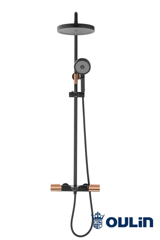 Фото товара: Oulin OL-HT-2318, душевая система, черный