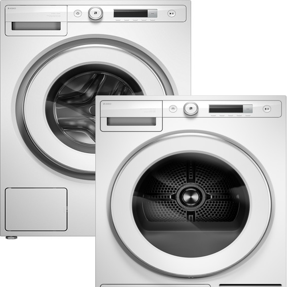 Фото товара: ASKO стирка W3096CW + сушка T309HCW + соед.эл HS60W