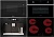 Фото товара: KORTING HK 63500 B + OKB 792 CFN + KMI 825 TGN + KCM 9830 BCG