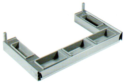Детальное фото товара: Tecnoinox секция под мойку Kit Sottovasca 90 B45 Tandembox H115
