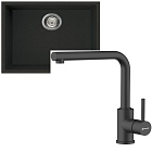 Omoikiri Bosen 54-U-BL + Nakagawa-P-B черный