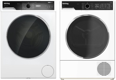 Korting стирка KWM 58ILS1297 + сушка KD 60HP109 + соед.эл DSK 260