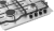 Haier HHX-M64RNVX Детальное фото товара: Haier HHX-M64RNVX газовая поверхность