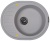 Ecoshtein KREIS OV 620, мойка, гранит, серый шелк Детальное фото товара: Ecoshtein KREIS OV 620, мойка, гранит, серый шелк