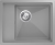 Rivelato NOBILE NB-544-L grigio metallizz, мойка, гранит, серый металлик Детальное фото товара: Rivelato NOBILE NB-544-L grigio metallizz, мойка, гранит, серый металлик