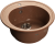GranFest RONDO GF-R-510, мойка, мрамор, терракот Детальное фото товара: GranFest RONDO GF-R-510, мойка, мрамор, терракот