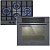 Фото товара: MEFERI MGH604GR GLASS ULTRA + MEO6010GR ULTRA