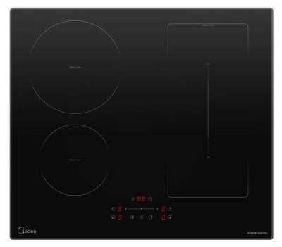 Детальное фото товара: Midea MIH65781SB индукционная поверхность