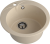 GranFest RONDO GF-R-480, мойка, мрамор, кашемир Детальное фото товара: GranFest RONDO GF-R-480, мойка, мрамор, кашемир