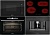 Фото товара: KORTING HK 62550 B + OKB 9982 EN ST + KMI 825 TGN + KCM 9200 BG