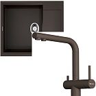 Omoikiri Sakaime 78-LB-ES + Nagano-P-ES espresso