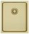 Paulmark VISTA 38, мойка, нержавеющая сталь, светлое золото Детальное фото товара: Paulmark VISTA 38, мойка, нержавеющая сталь, светлое золото