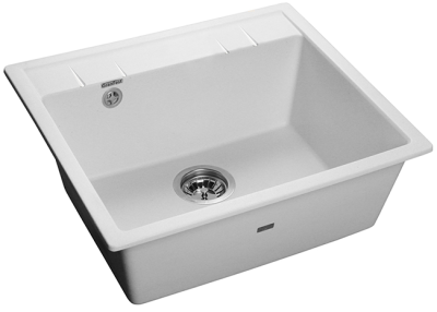 Детальное фото товара: GranFest QUADRO GF-Q-561, мойка, мрамор, иней