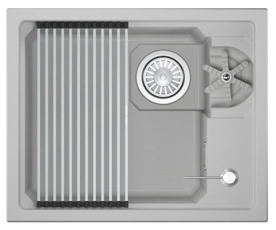GRANULA 5505RU мойка, гранит, арктик