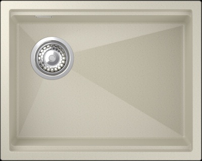 Rivelato LINO LN-554-L, мойка, гранит, темно-бежевый