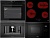 Фото товара: KORTING HK 62550 B + OKB 1331 S GNBX + KMI 827 GN + KCM 9200 BG