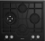 Hotpoint HG 62FD/BK Детальное фото товара: Hotpoint HG 62FD/BK газовая поверхность
