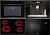 Фото товара: KORTING HK 63500 B + OKB 1340 GNBX MW + KMI 827 GN + KCM 9830 BCG