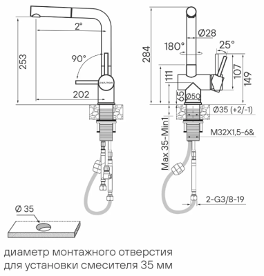 Схема встраивания