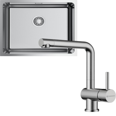 Omoikiri Tadzava 54-U-IN + Tanigawa-BN нержавеющая сталь