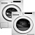 Фото товара: ASKO стирка W5114RXLW + сушка T510HRXLW.P + соед.эл HS60W