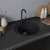 Maunfeld Medusa 485 MFQS-485B, мойка, гранит, черный Детальное фото товара: Maunfeld Medusa 485 MFQS-485B, мойка, гранит, черный