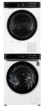 Фото товара: HIBERG стирка i-DDQ11-1014 W + сушка HDQ11-10 W + соед.эл