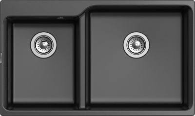 Rivelato AXEL X-90D, мойка, гранит, черный 502