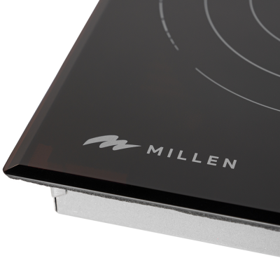 Детальное фото товара: MILLEN MEH 602 BL стеклокерамическая поверхность