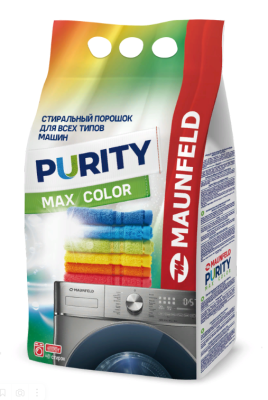 Фото товара: Maunfeld Purity Max Color Automat 6 кг ЧЗ