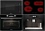 Фото товара: KORTING HK 62550 B + OKB 8481 ESN PYRO + KMI 825 TGN + KCM 9830 BCG
