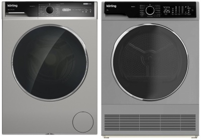 Детальное фото товара: Korting стирка KWM 58ILS1297 S + сушка KD 60L97 S + соед.эл DSK 250 N