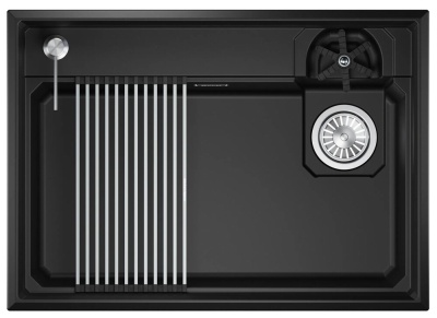 GRANULA 7308R мойка, гранит, шварц
