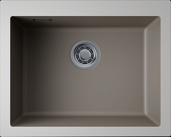 Фото товара: Omoikiri Omishima 60-U-DG Matt, мойка, керамика, dust grey матовый