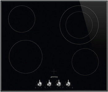 Фото товара: Smeg SE364ETBM стеклокерамическая поверхность