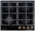 De Luxe GG4 750229F-TC-150 Детальное фото товара: De Luxe GG4 750229F-TC-150 газовая поверхность