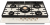 HIBERG VM 7155 Y Детальное фото товара: HIBERG VM 7155 Y газовая поверхность