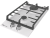MILLEN MGH 301 WH Детальное фото товара: MILLEN MGH 301 WH газовая поверхность