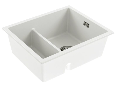 Детальное фото товара: ALVEUS OMNI 50 GRANITAL ARCTIC-G11, мойка, гранит, белый (в комплекте с сифоном 1150202)