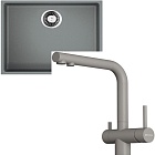Omoikiri Bosen 54-U-GR + Nagano-P-GR leningrad grey