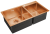 Emar EMB-210 PVD Nano Coppery, мойка, нержавеющая сталь, медь Детальное фото товара: Emar EMB-210 PVD Nano Coppery, мойка, нержавеющая сталь, медь