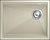 Фото товара: Rivelato LINO LN-554-R beige scuro, мойка, гранит, тёмно-бежевый