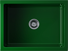 Omoikiri Mikura 61-RG Glossy, мойка, керамика, royal green