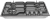 Electrolux KGS6424SX Детальное фото товара: Electrolux KGS6424SX газовая поверхность