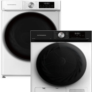 Фото товара: Kuppersberg стирка WM 592 W + сушка DM 592 W + соед.эл DS 592 W