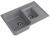LEX St. Moritz 740 Deep Grey, мойка, гранит Детальное фото товара: LEX St. Moritz 740 Deep Grey, мойка, гранит